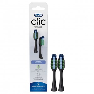 Oral-B Clic Toothbrush Whitening Andre børstehoder Svarte | NO_OB86684