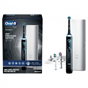 Oral-B Genius 7500 Rechargeable Genius-serien Svarte | NO_OB99857