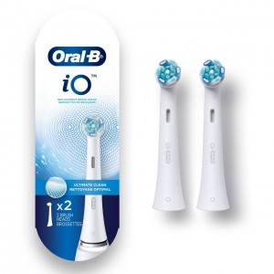 Oral-B iO Ultimate Clean iO børstehoder Hvite | NO_OB50130