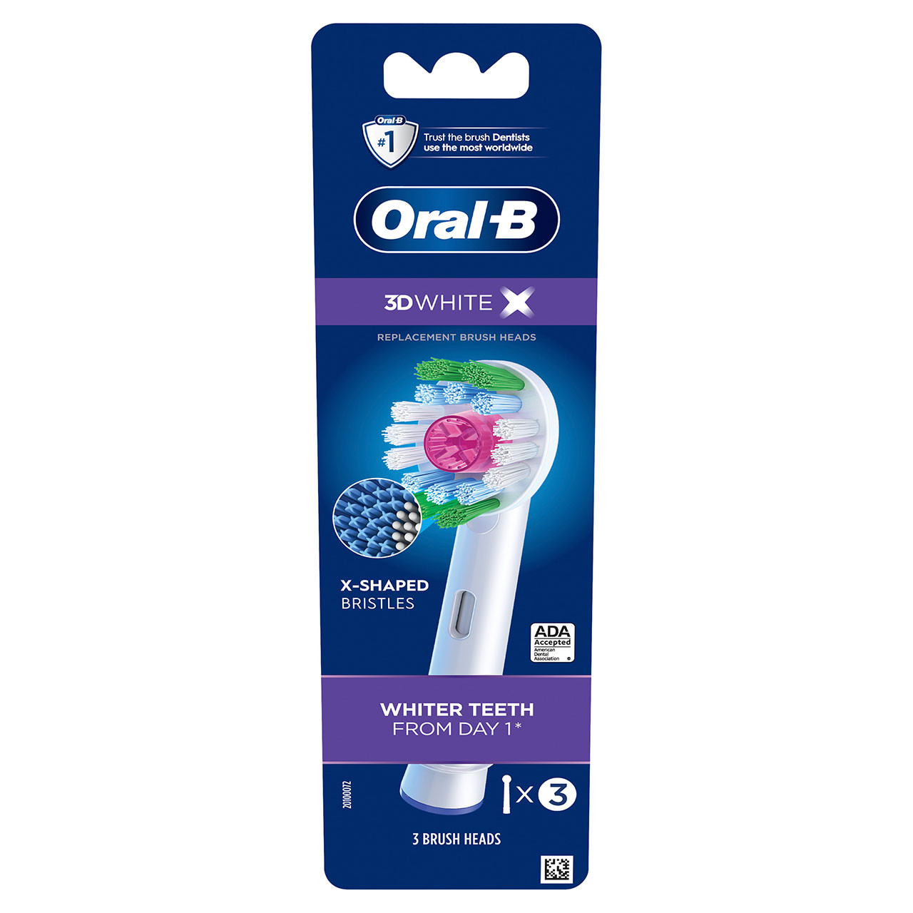 Oral-B 3D White Electric Toothbrush Andre børstehoder Hvite | NO_OB47101