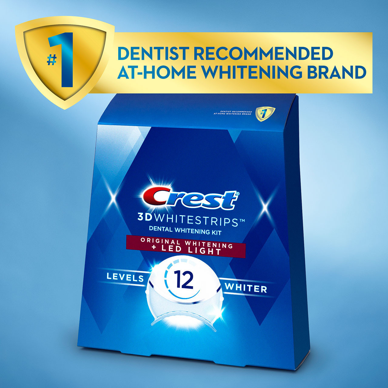 Oral-B Crest 3DWhitestrips Original Plus LED Tilbehør Lyse | NO_OB92972