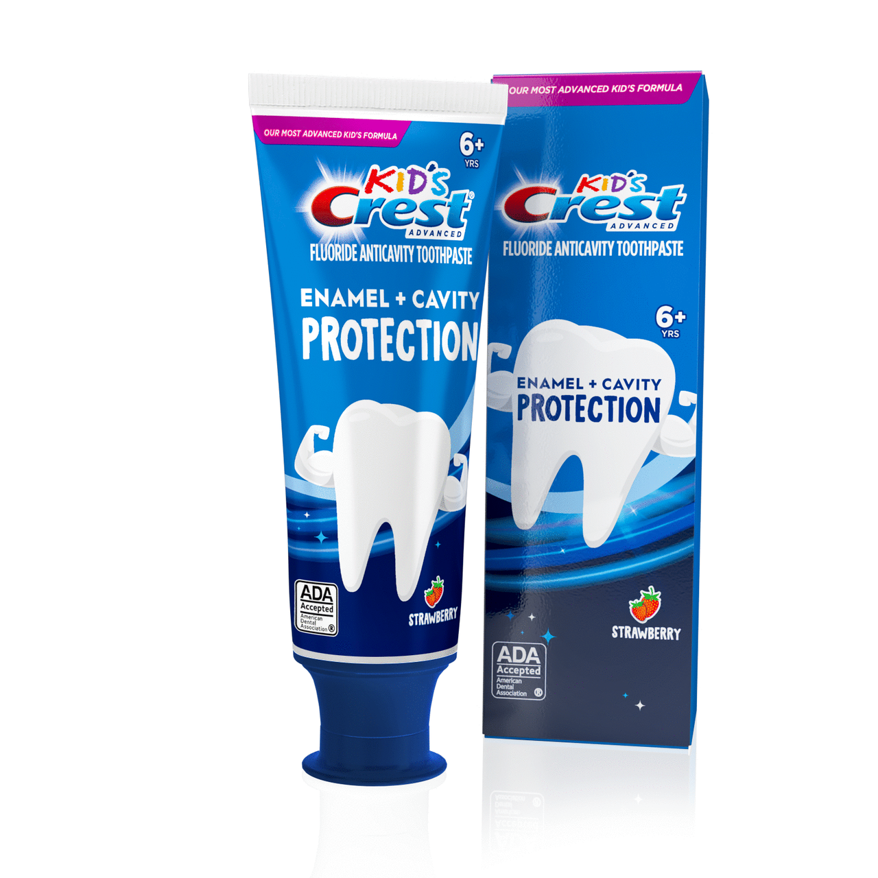 Oral-B Crest Enamel + Cavity Protection Erstatningsbørstehoder Blå | NO_OB35499