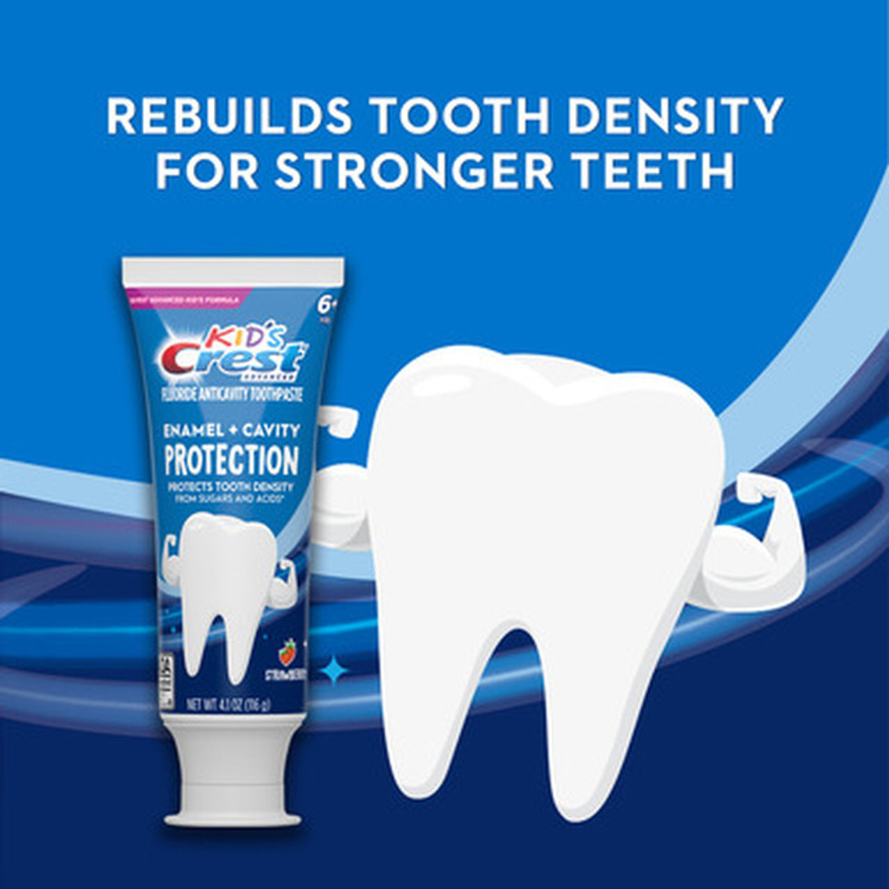 Oral-B Crest Enamel + Cavity Protection Erstatningsbørstehoder Blå | NO_OB35499