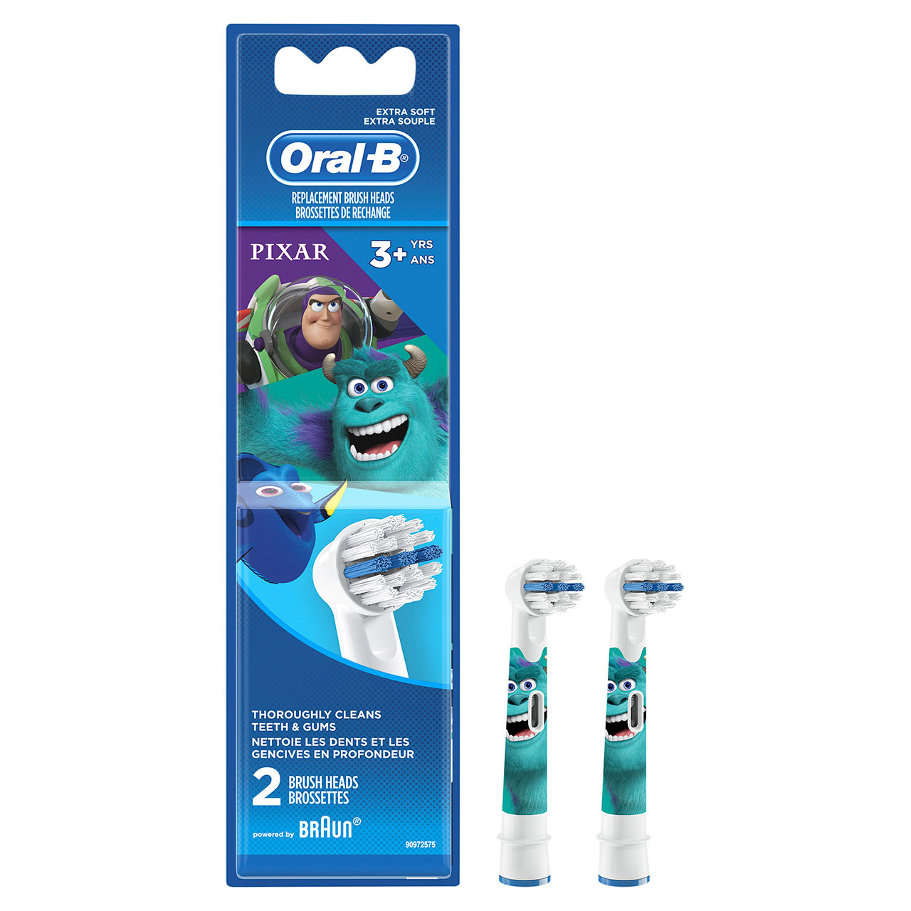 Oral-B Extra Soft Replacement Erstatningsbørstehoder Grønn | NO_OB95783