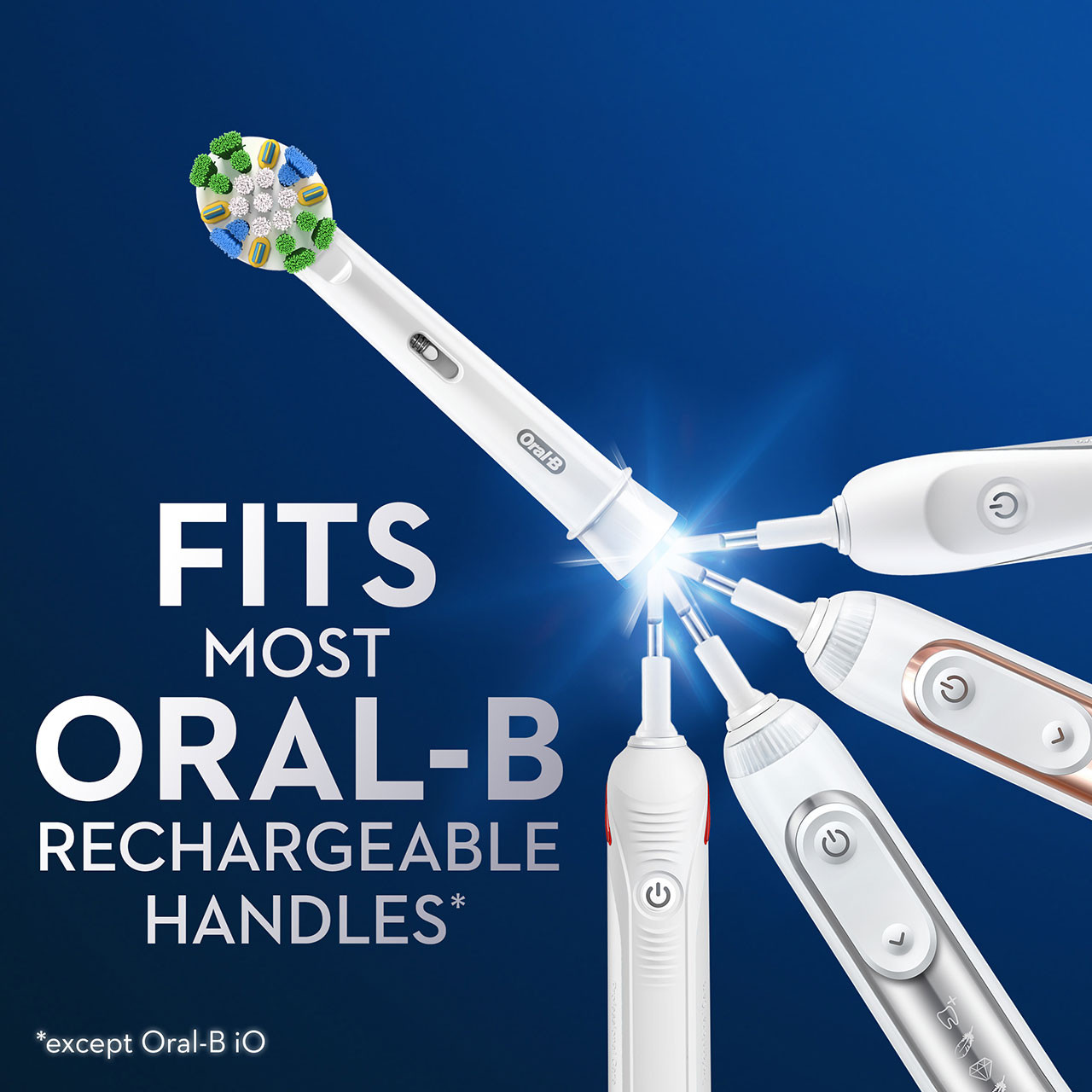 Oral-B FlossAction X-Filament Andre børstehoder Hvite | NO_OB30539