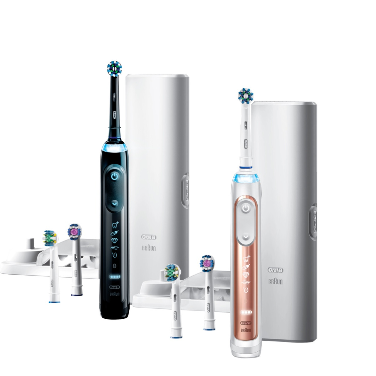 Oral-B Genius 7500 Rechargeable Genius-serien Svarte Rosa Gull | NO_OB46652