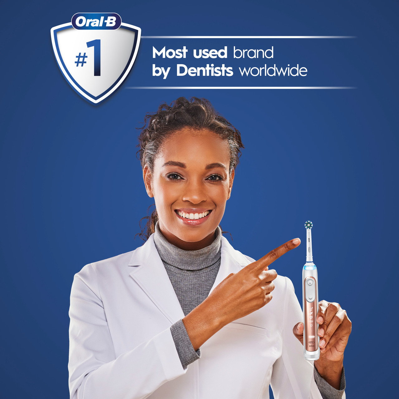 Oral-B Genius 7500 Rechargeable Genius-serien Lilla Rosa Gull | NO_OB54296