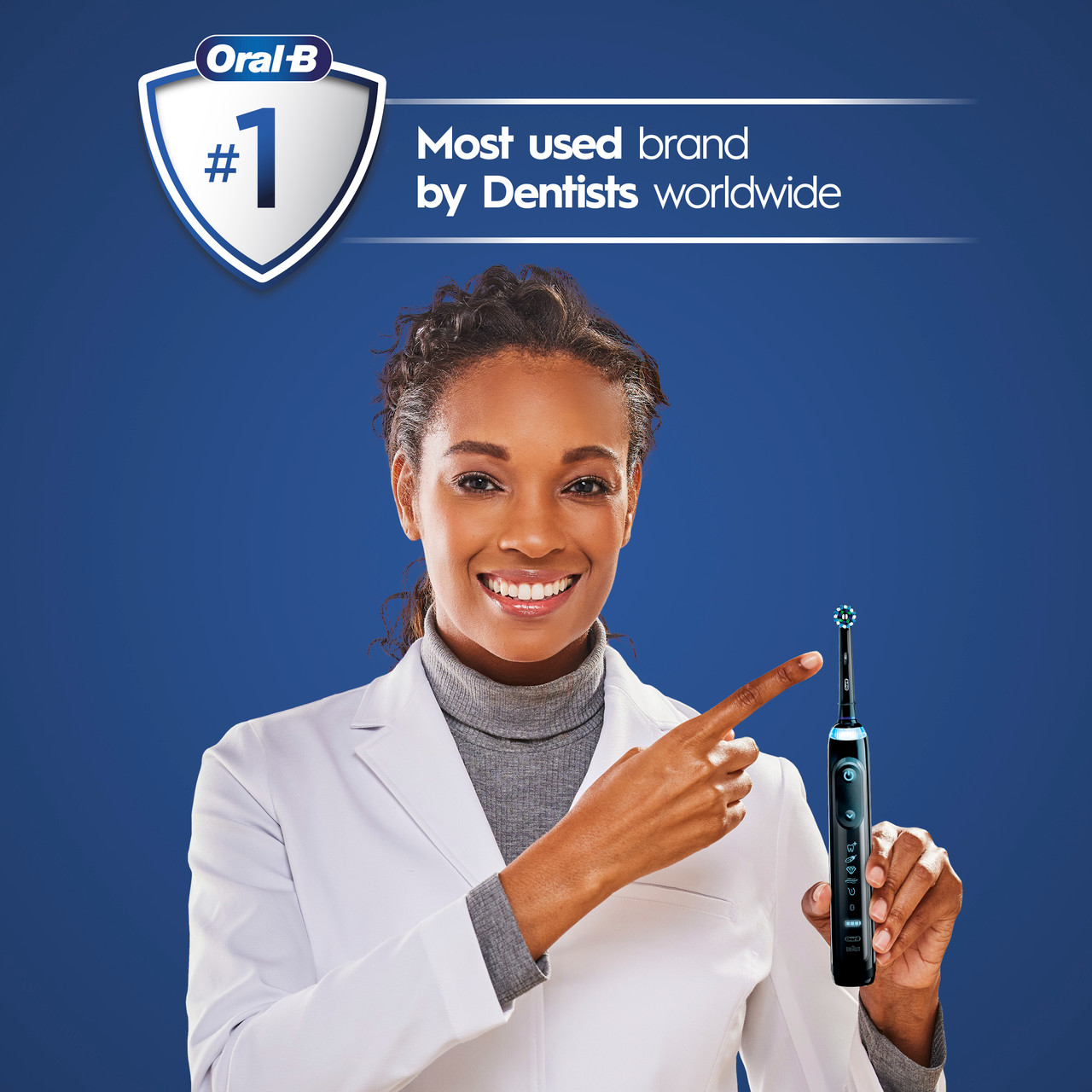 Oral-B Genius 7500 Rechargeable Genius-serien Svarte Lilla | NO_OB80807