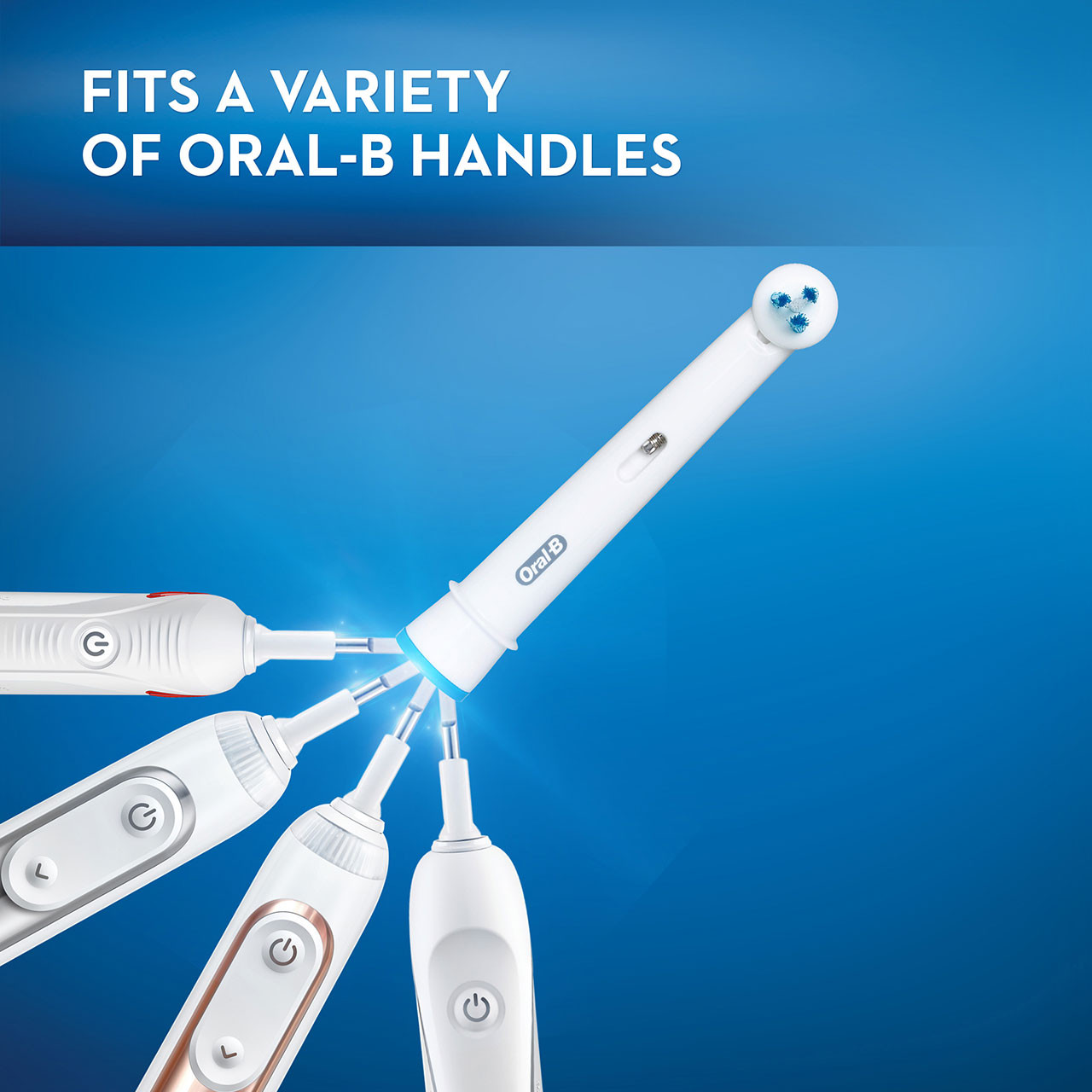 Oral-B Interproximal Clean Andre børstehoder Hvite | NO_OB86109