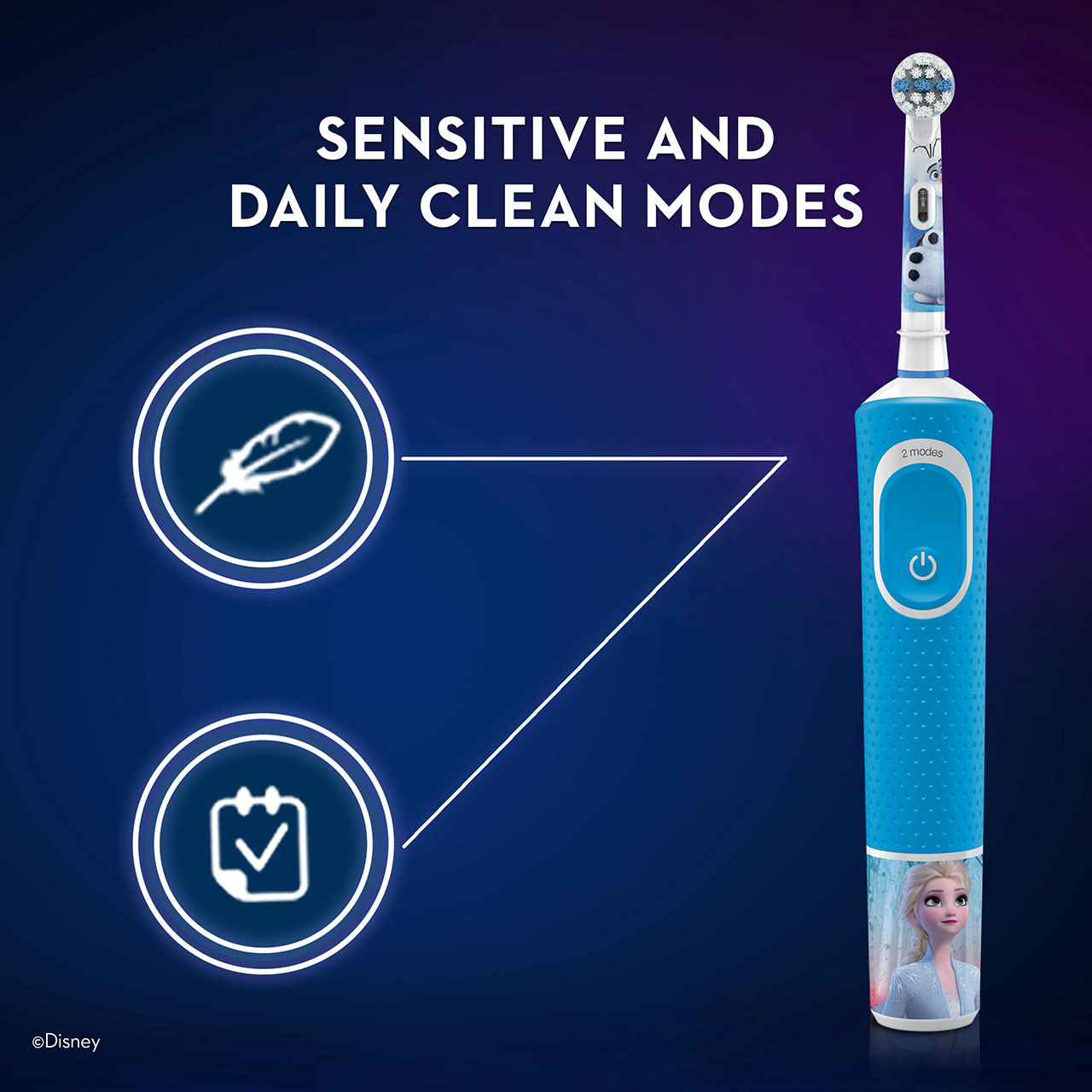 Oral-B Kids Frozen Bunter Blå | NO_OB32716