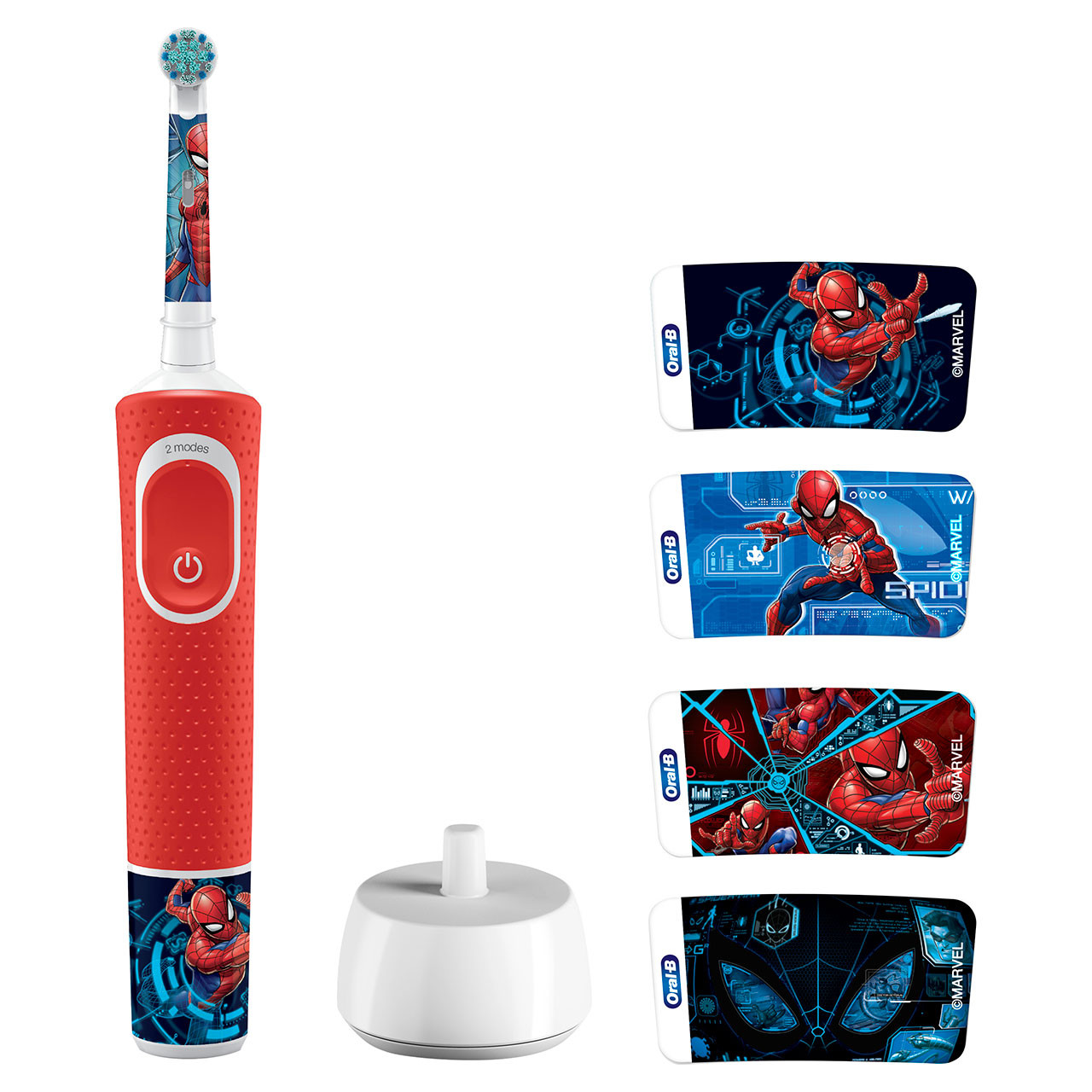 Oral-B Kids Spiderman Bunter Rød | NO_OB42132