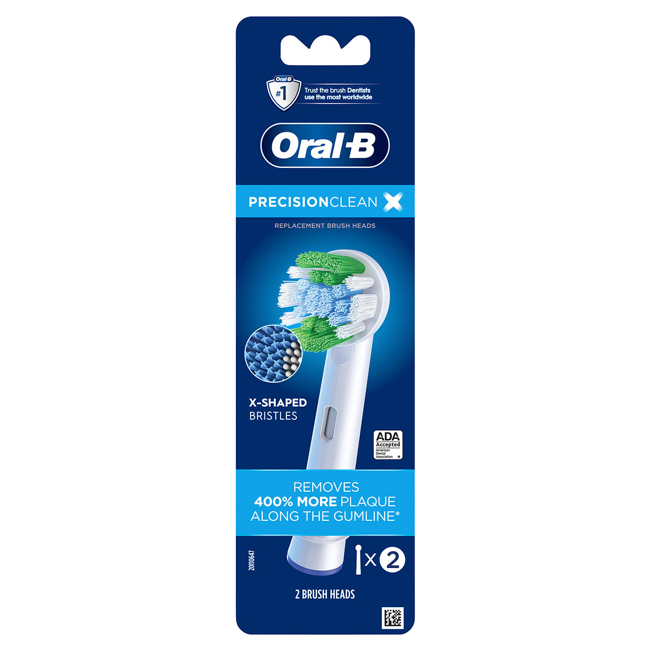 Oral-B Precision Clean Andre børstehoder Hvite | NO_OB18721