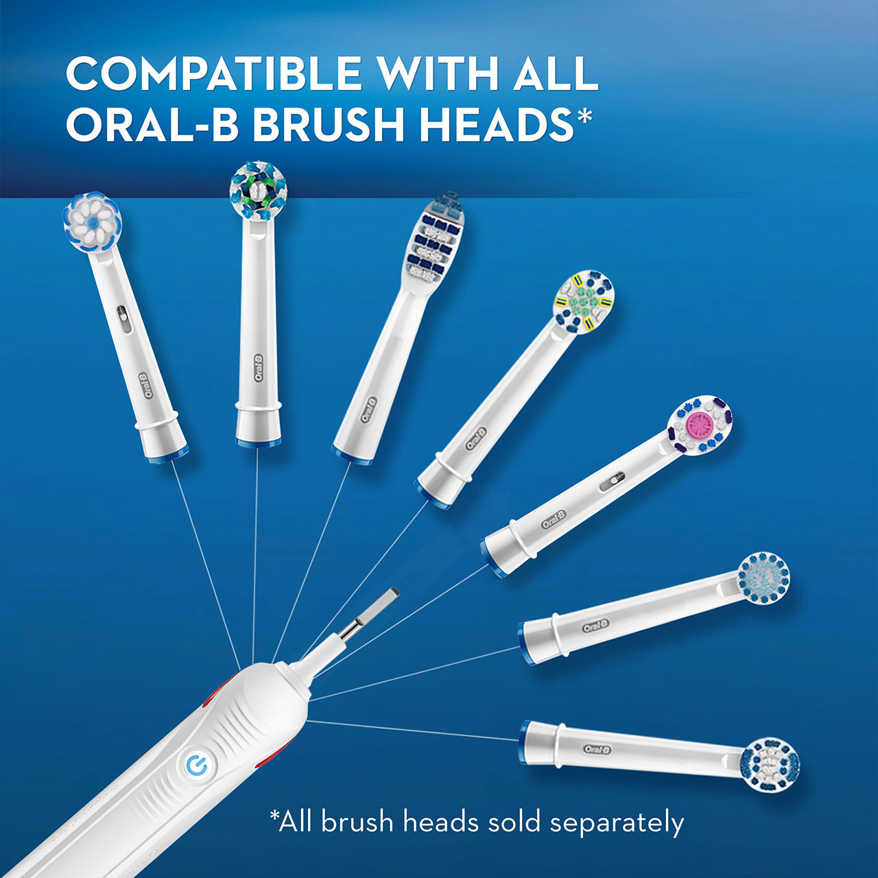 Oral-B Pro 1000 Pro-serien Hvite | NO_OB80231