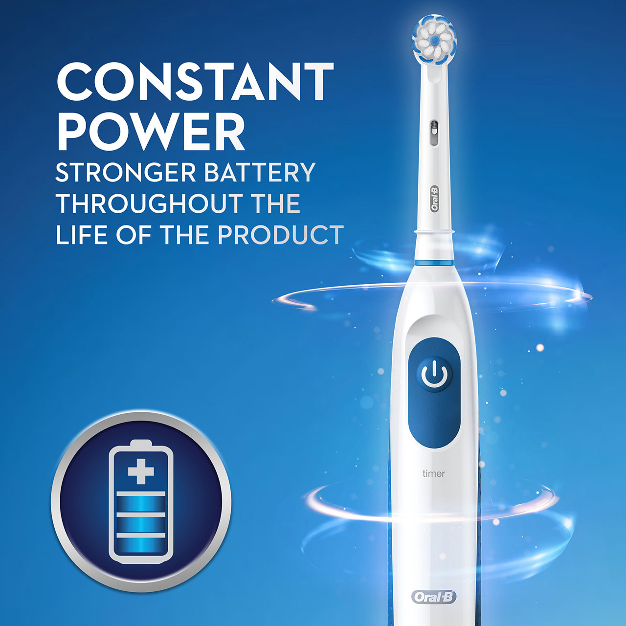 Oral-B Pro 100 Pro-serien Hvite Blå | NO_OB34461