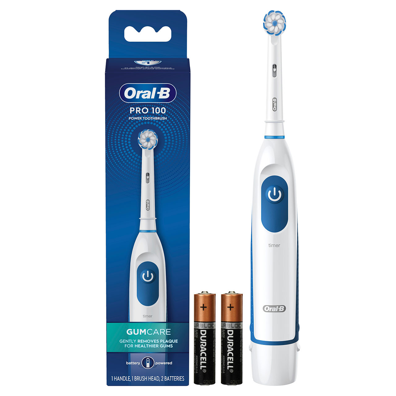 Oral-B Pro 100 Pro-serien Hvite Blå | NO_OB34461