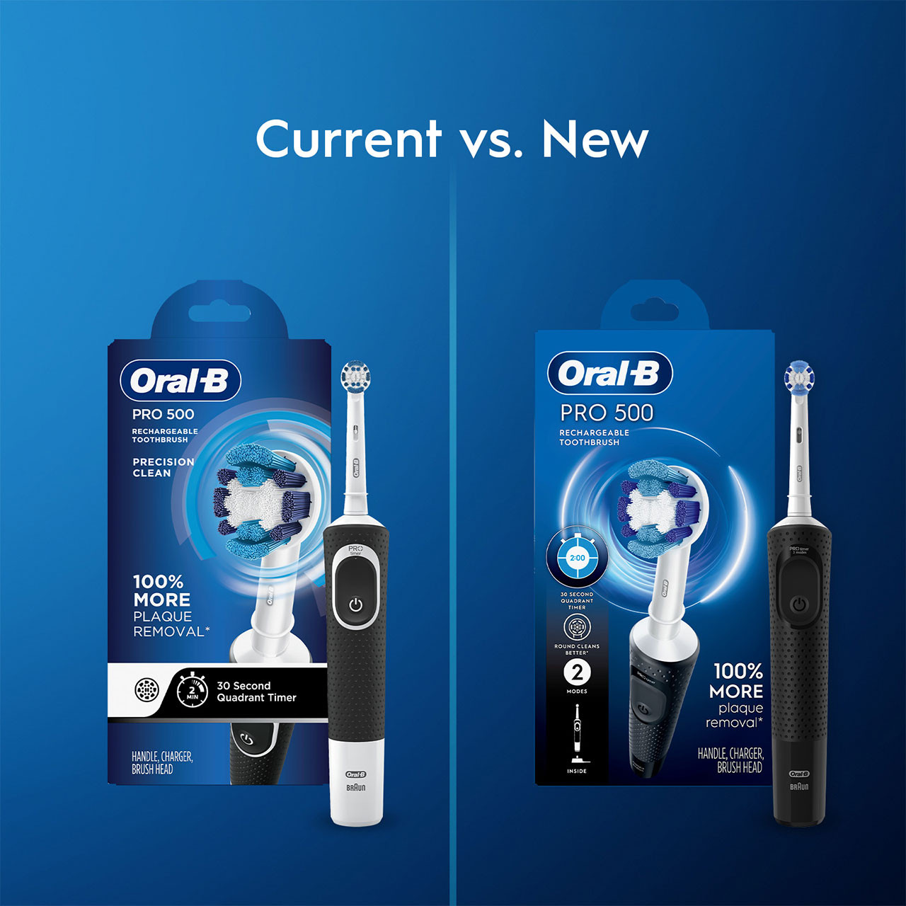 Oral-B Pro 500 Series Pro-serien Hvite Svarte | NO_OB35349