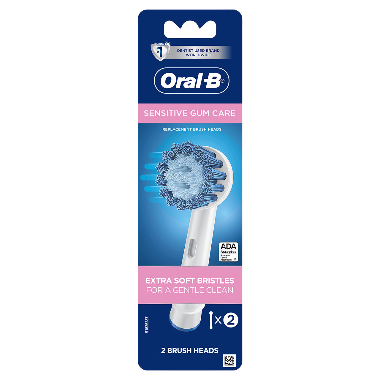 Oral-B Sensitive Gum Care Andre børstehoder Hvite | NO_OB39675