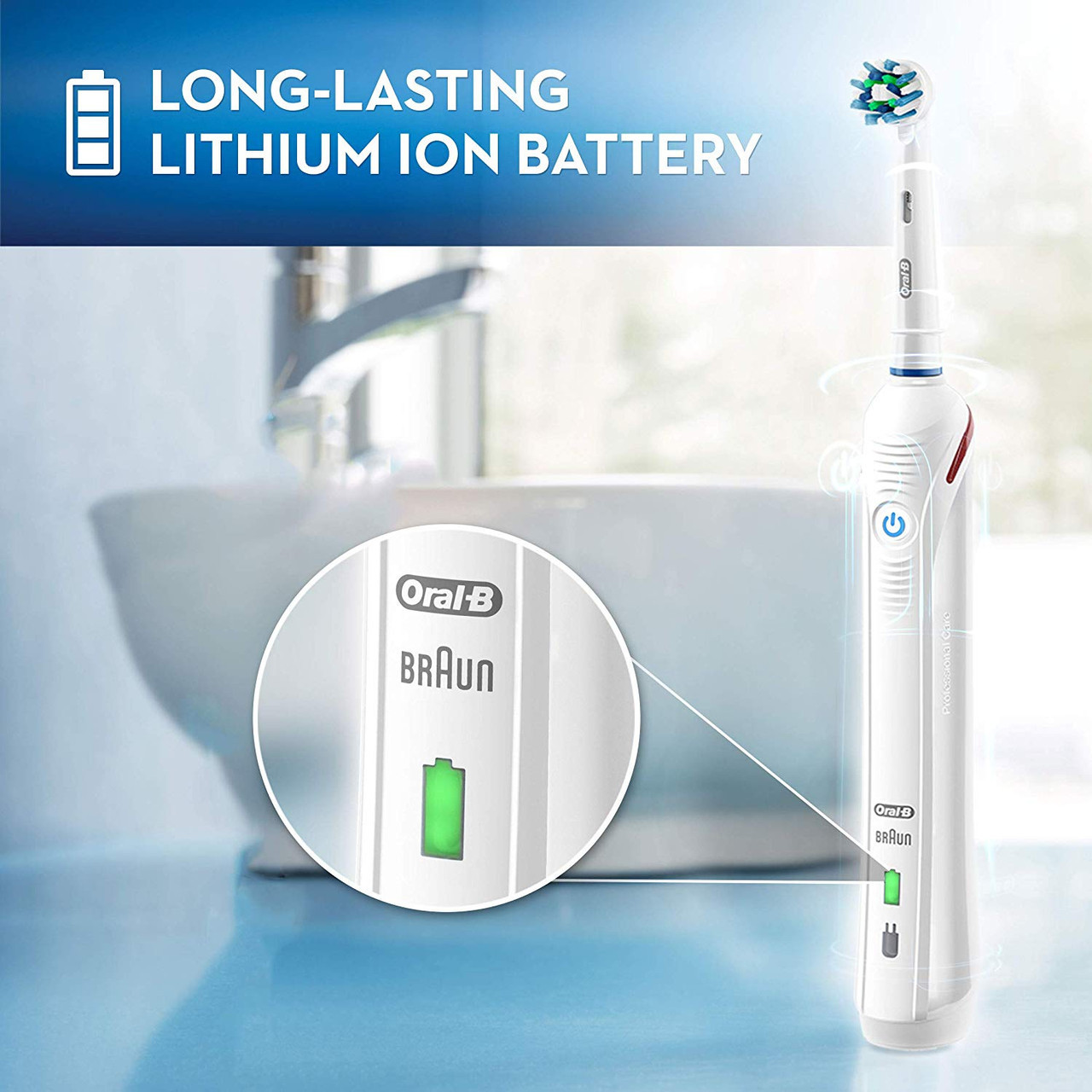 Oral-B Smart 1500 Power Rechargeable Smart-serien Hvite | NO_OB57960