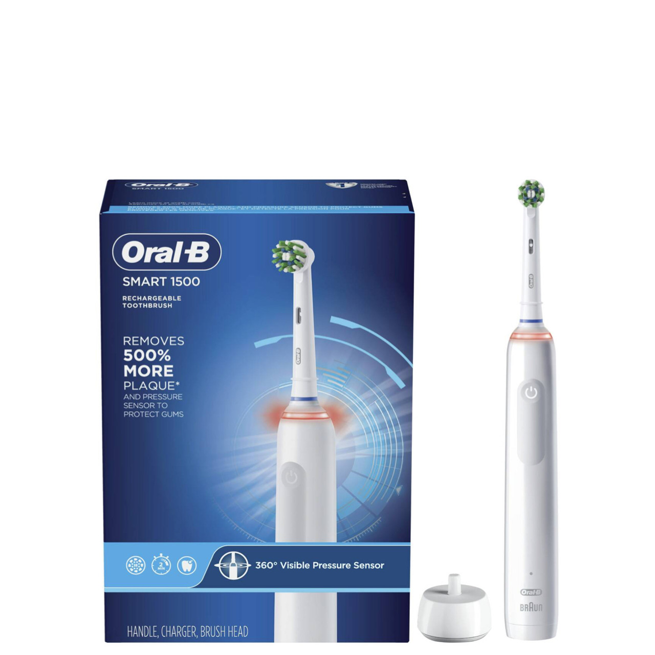 Oral-B Smart 1500 Power Rechargeable Smart-serien Hvite | NO_OB57960