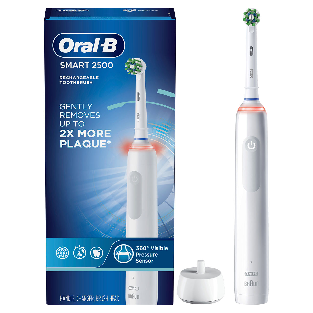 Oral-B Smart 2500 Smart-serien Hvite | NO_OB62674