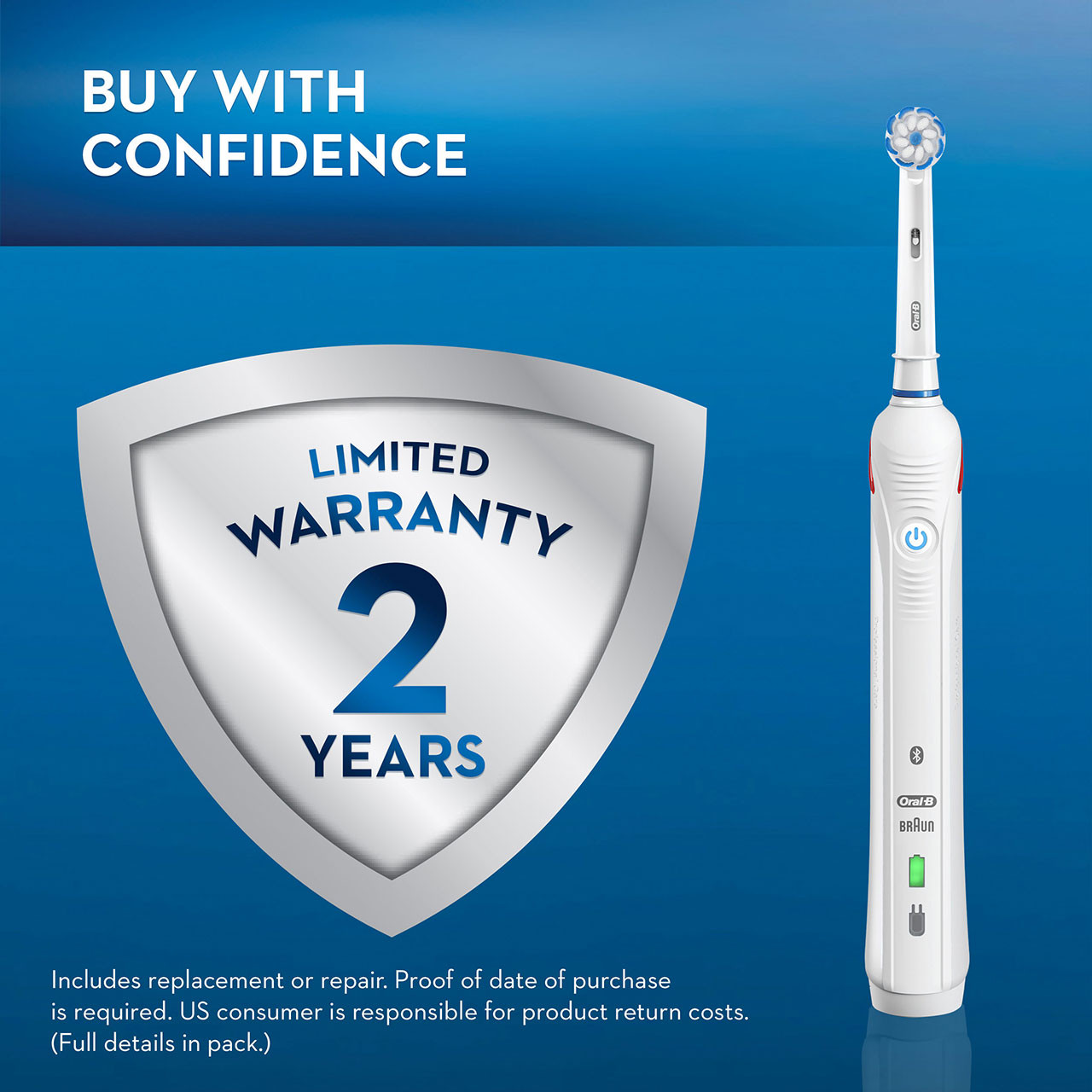 Oral-B Smart 4000 Rechargeable Smart-serien Hvite | NO_OB56769