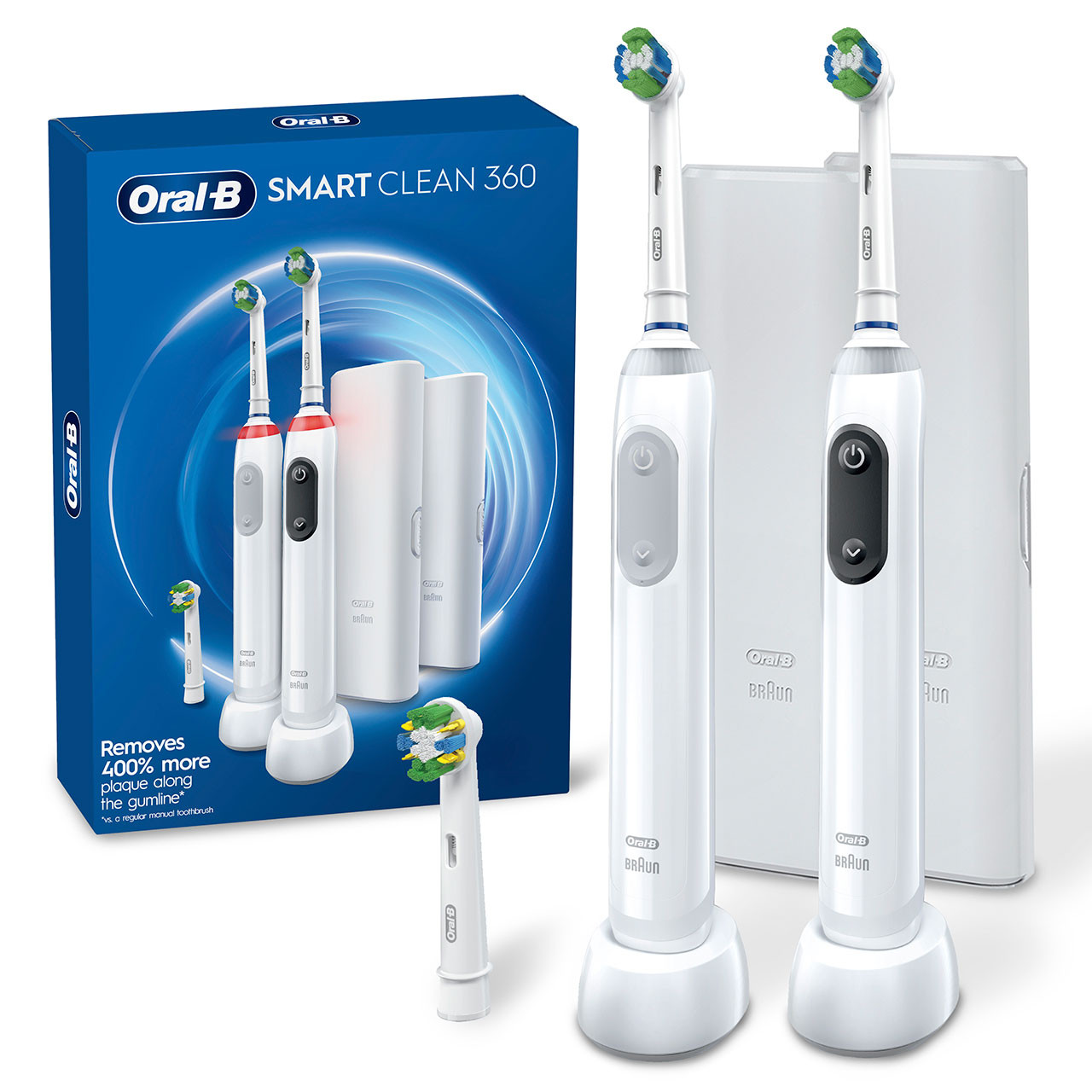 Oral-B Smart Clean 360 Rechargeable Smart-serien Hvite | NO_OB37272