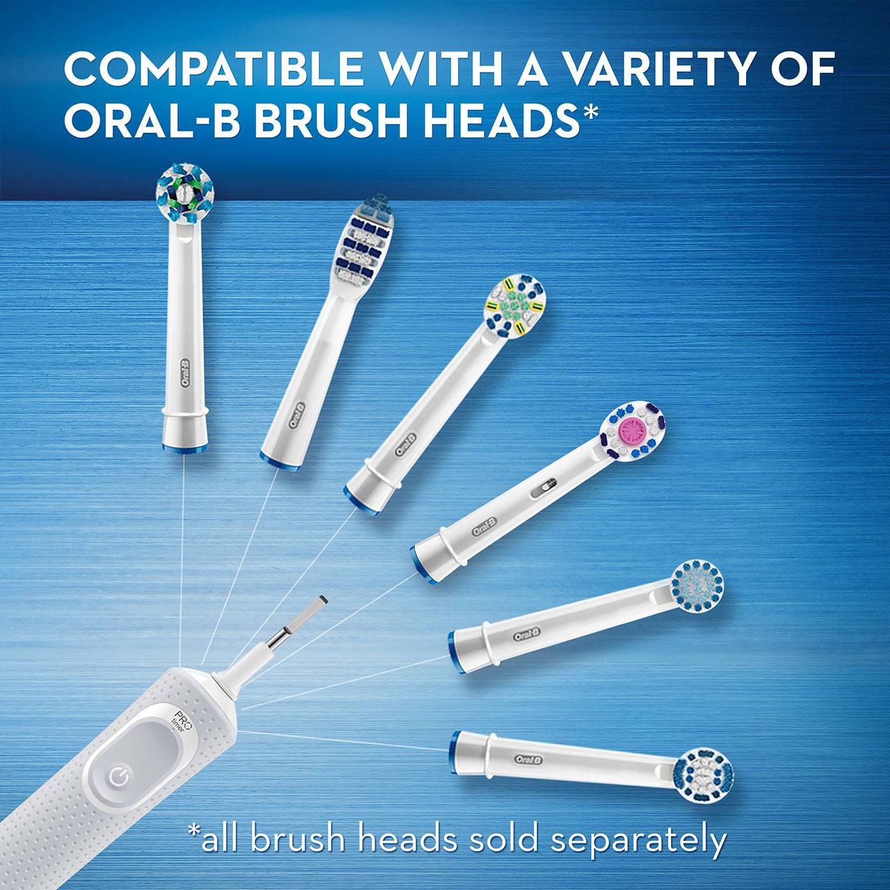 Oral-B Vitality Floss Action Pro-serien Hvite | NO_OB85075