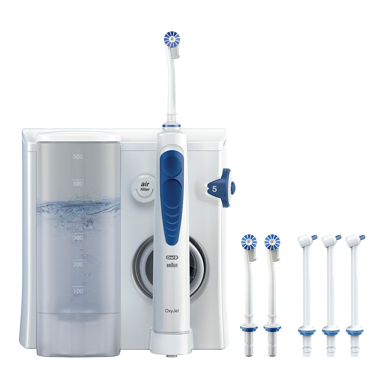 Oral-B Water Flosser Advanced Countertop Irrigator Tilbehør Hvite | NO_OB33852