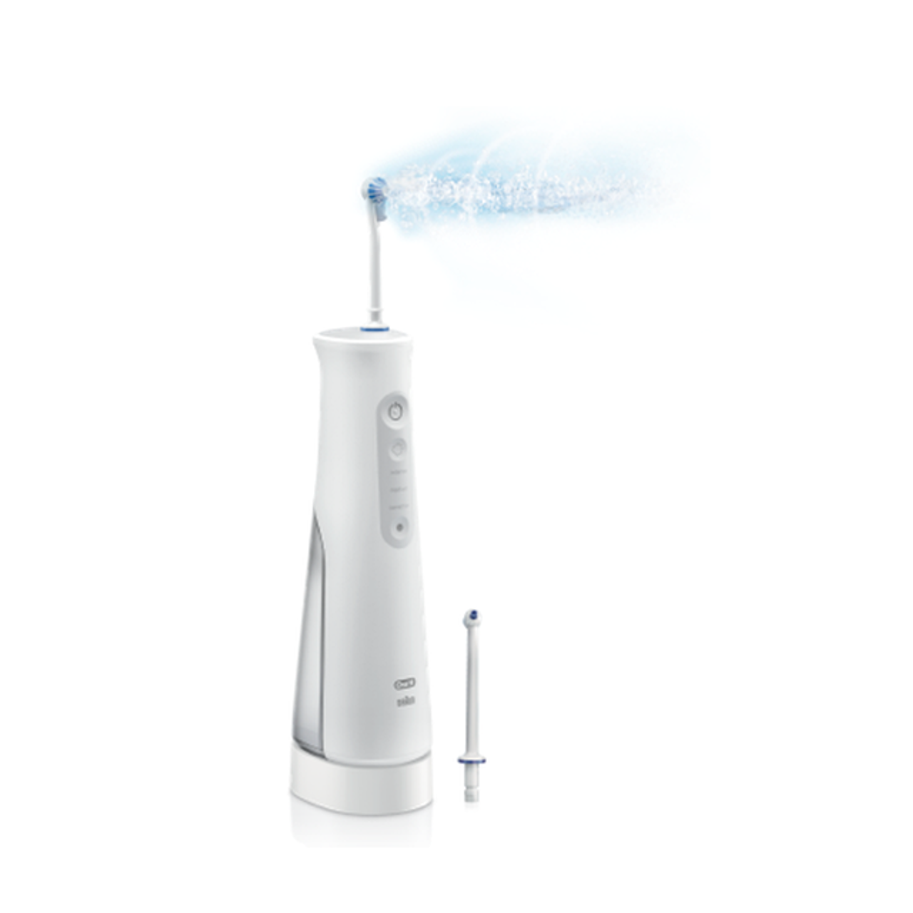 Oral-B Water Flosser Advanced, Portable Oral Irrigator Handle Tilbehør Hvite | NO_OB13832