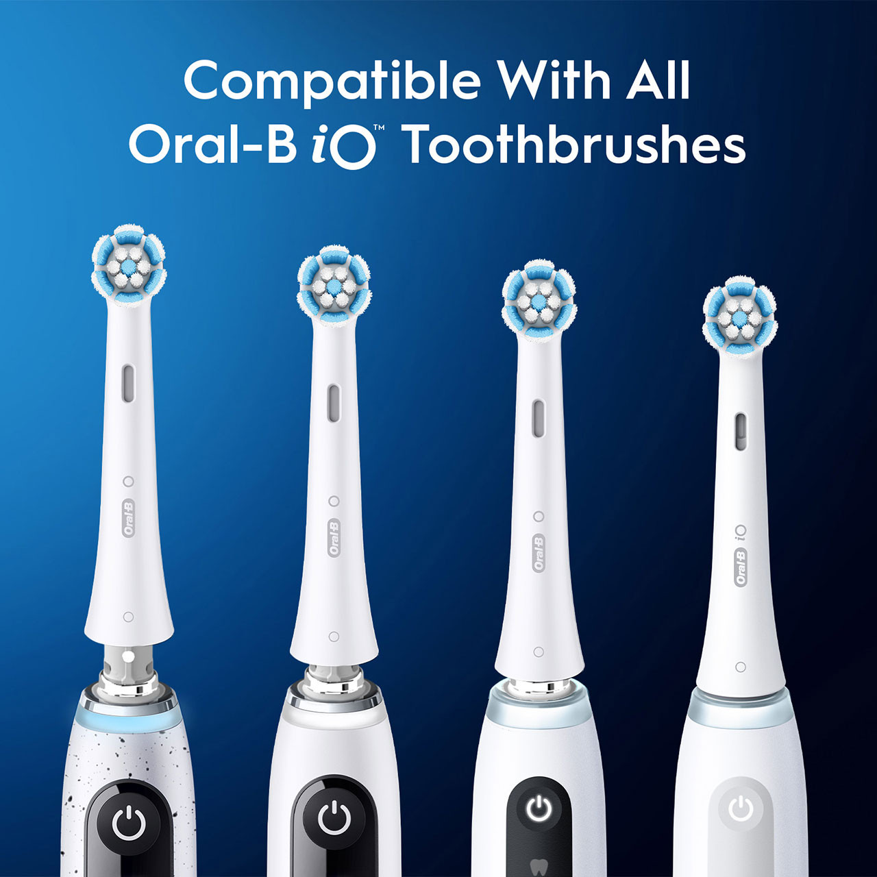 Oral-B iO Gentle Care iO børstehoder Hvite | NO_OB70798