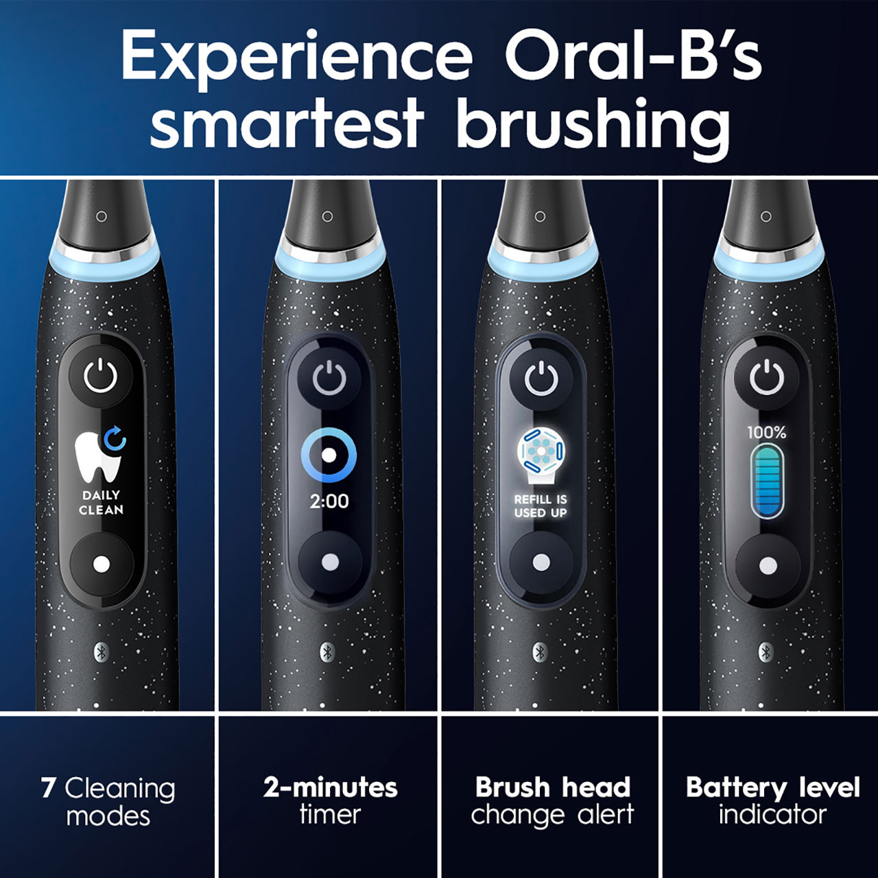 Oral-B iO Series 10 Rechargeable iO-serien Grå | NO_OB39396