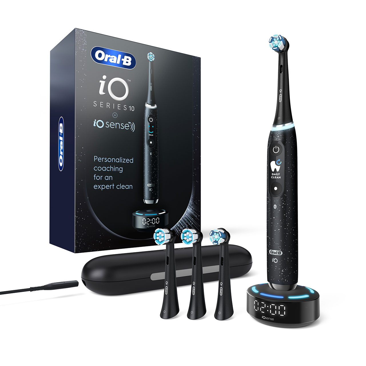 Oral-B iO Series 10 Rechargeable iO-serien Svarte | NO_OB17296