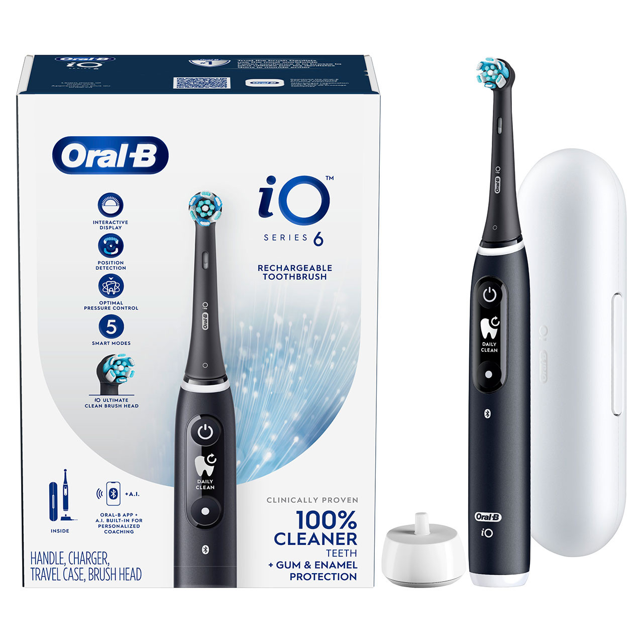 Oral-B iO Series 6 iO-serien Svarte Oransje | NO_OB64706