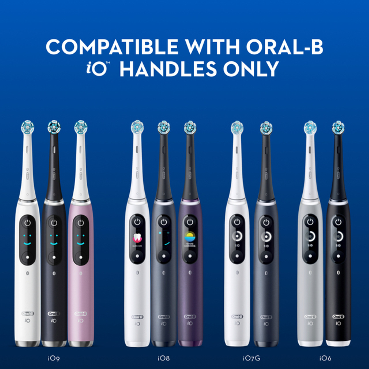 Oral-B iO Targeted Clean iO børstehoder Hvite | NO_OB58329