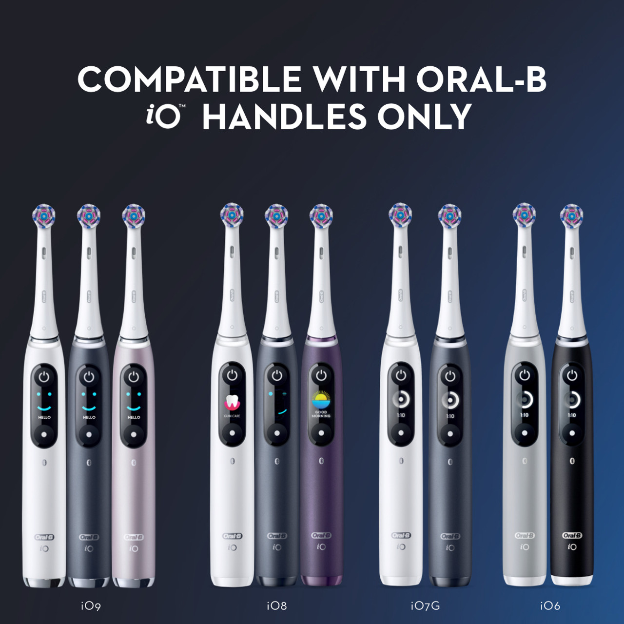 Oral-B iO Whitening Care iO børstehoder Hvite | NO_OB20615